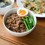八角がポイント！お手軽三色丼