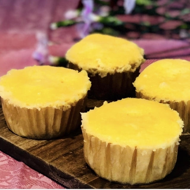 【レンジdeチーズ蒸しパン】ホットケーキミックスで簡単ふわふわ！レンジ自動でたったの３分♪