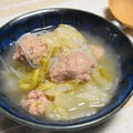 肉団子と白菜のスープ煮。おかずに汁ものに、子供のころから好きな母の味の備忘録。 by akkeyさん
