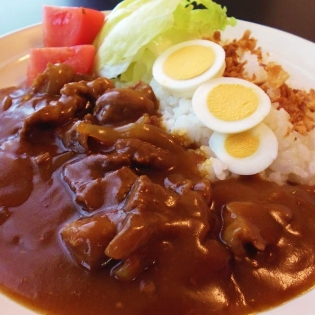 牛筋カレープレート