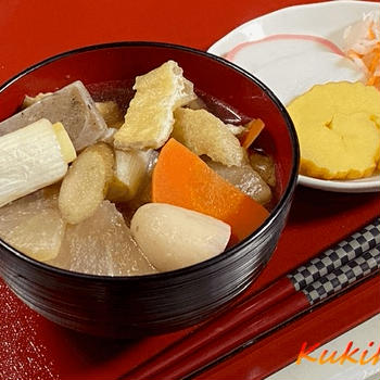 のっぺ汁：里芋と根菜で体温まるお汁