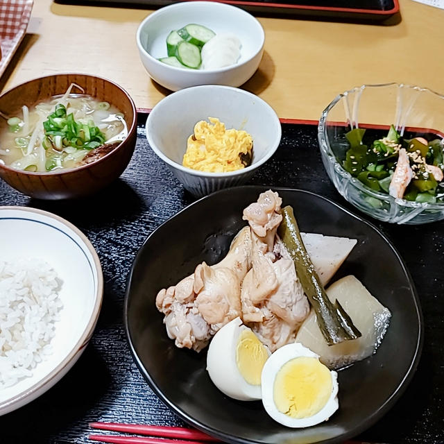 ”おでん”になった晩ごはん＆”かぼちゃサラダ”で妄想居酒屋