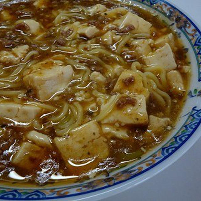 簡単本格麻婆ラーメン