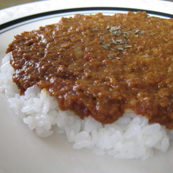 パ○森カレーのようなキーマカレー