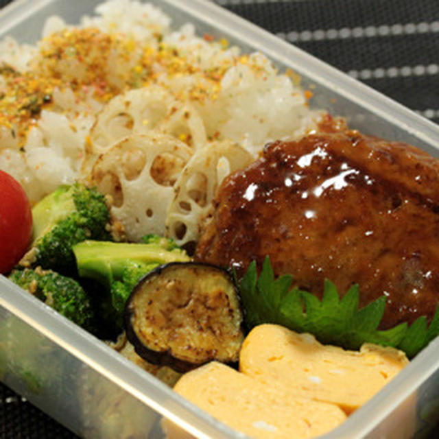 6/30 和風ハンバーグ弁当
