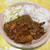 ゴーヤカレーで朝ごはん
