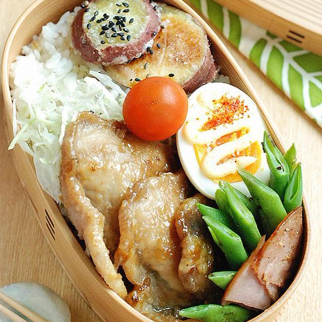 豚の生姜焼き弁当【裁縫】