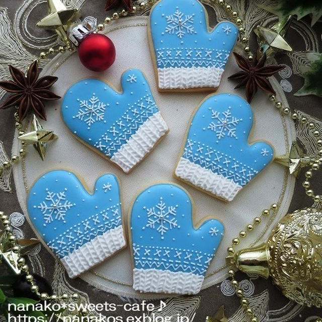 クリスマスアイシングクッキー＊手袋