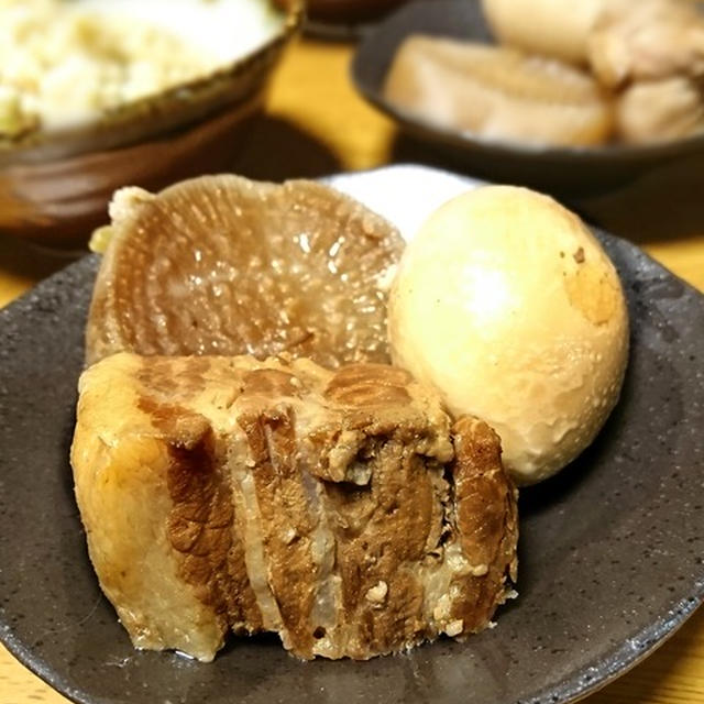 圧力鍋でかんたん！豚の角煮