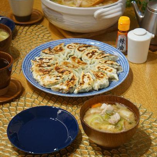 ヘルシージャンボ餃子を作ってみました。