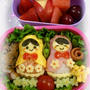 マトリーショカのお弁当☆キャラ弁♪