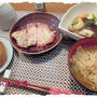 【豚肩ロース肉の塩麹漬け】＆【八宝菜風】定食♪