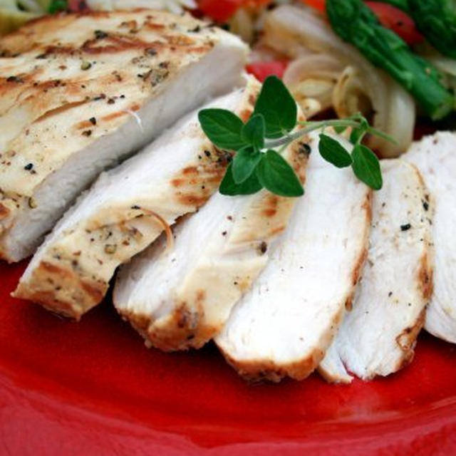 Mustard Marinated Chickenマスタードマリネ、簡単焼きチキン