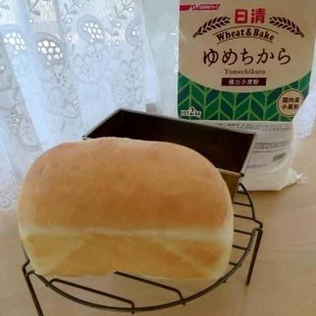 ゆめちから豆乳食パン♪