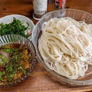 半田そうめん。茄子の植え付け