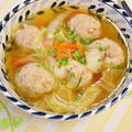 【電気圧力鍋レシピ】白菜と肉団子の和風スープ