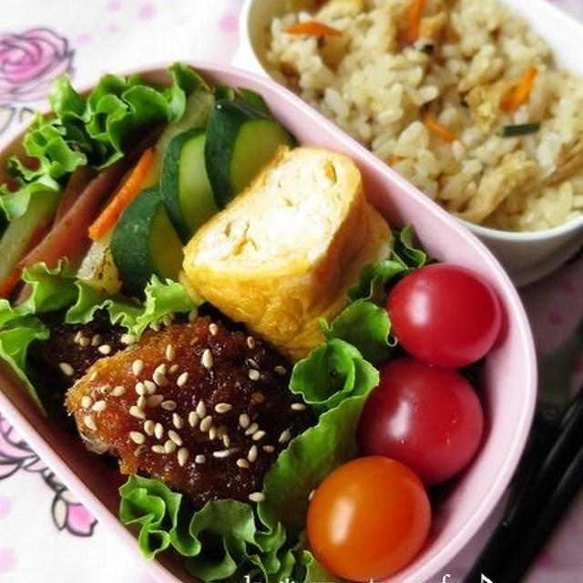 今日のお弁当！