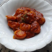トマトカレーのニョッキ