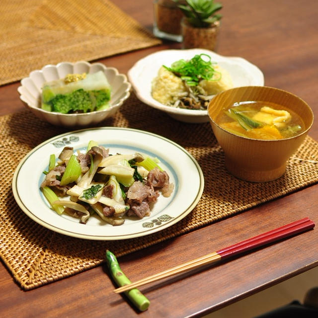 長女がZoomでメイクの仕方を学んだ話と昨日の晩ごはん
