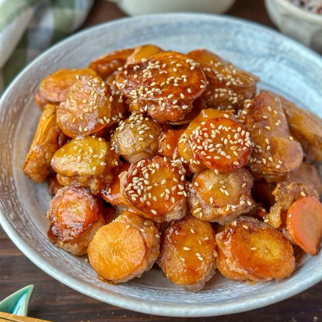 これは食べすぎるやつ☆豚こまと冷凍豆腐で作る酢豚風挟み焼き