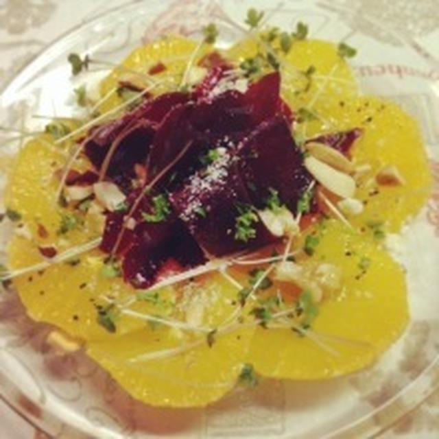  ビーツのサラダ