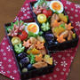 秋色から揚げ弁当(๑¯﹃¯๑)♪
