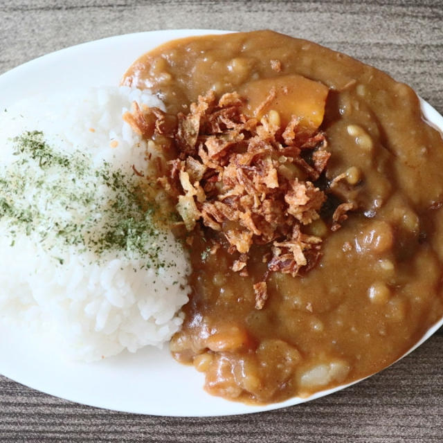 セリアでめちゃめちゃ可愛い物夫が発見 カレーにはフライドオニオンがオススメ By Min 小林 瞳 さん レシピブログ 料理ブログのレシピ満載