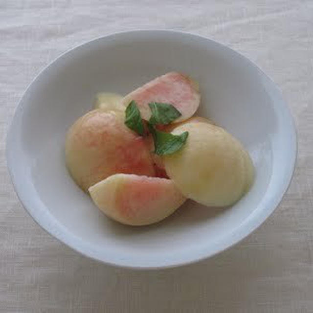桃の前菜