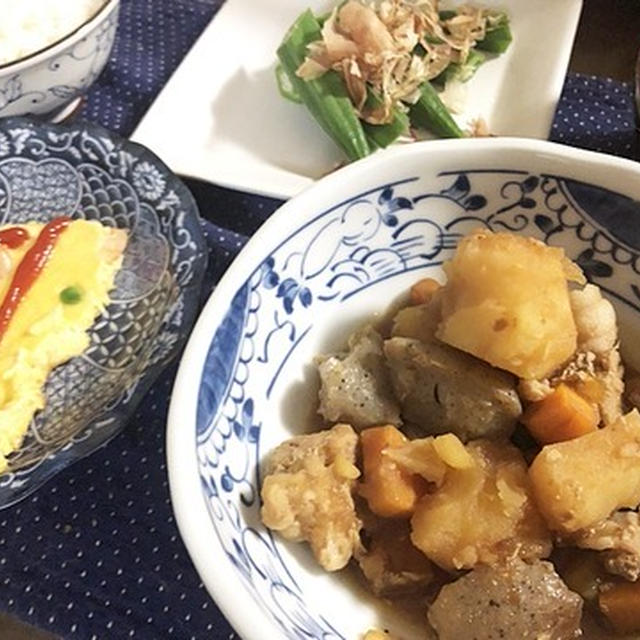 やっぱり透け透けがいい＆じゃがいもと豚肉の味噌煮