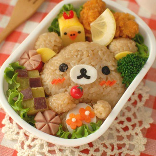トマト大好きリラックマ弁当♪