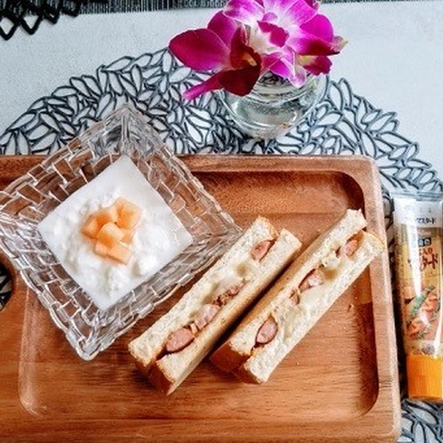 【レシピ】時間差でトースターへポイっ！　簡単ホットサンド