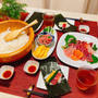 手巻き寿司の夕ご飯