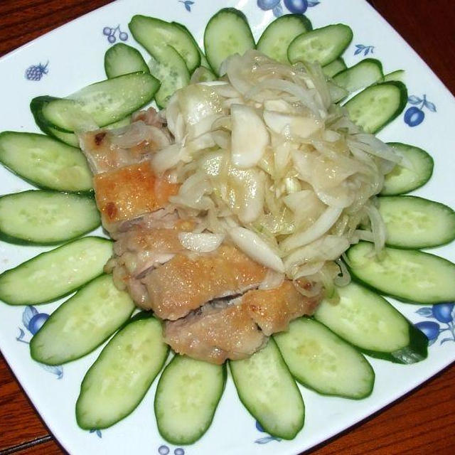 パリパリチキン＆焼きキャベツマヨ