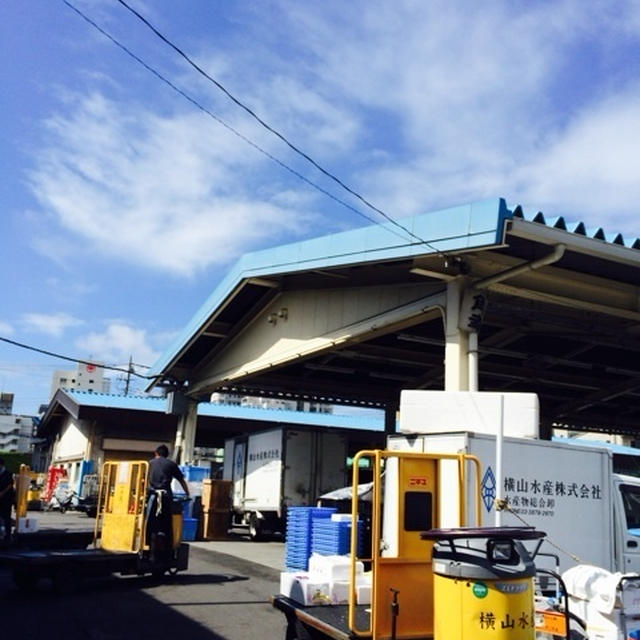 今日の市場♪凄い鰯♪