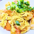 鶏胸肉とトマトの玉子炒め｜レシピ・作り方