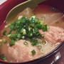 冬瓜と鶏団子の汁かけご飯