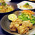 おつまみな食卓　塩から揚げなど