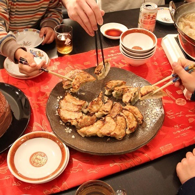 旦那の誕生日会。