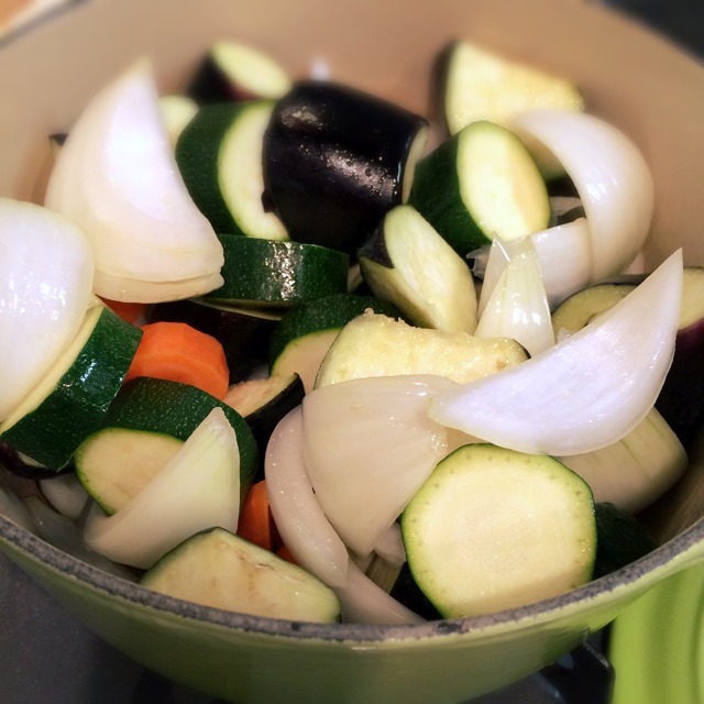 *日々のおうちごはん*　夏野菜たっぷり常備菜☆ラタトゥイユのコクを増すコツ☆