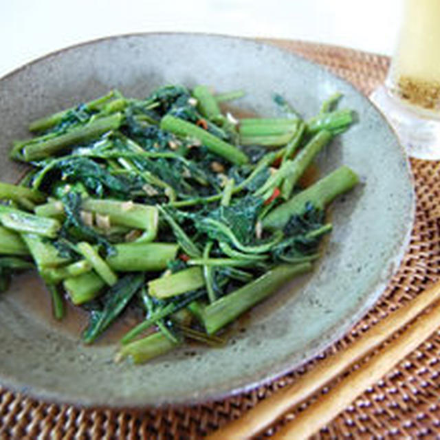 空芯菜の炒め物