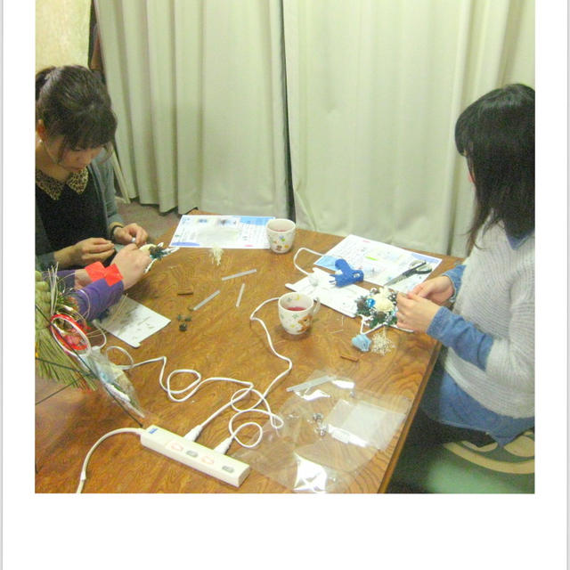 クリスマスリース＆スティックシュトーレンコラボレッスン