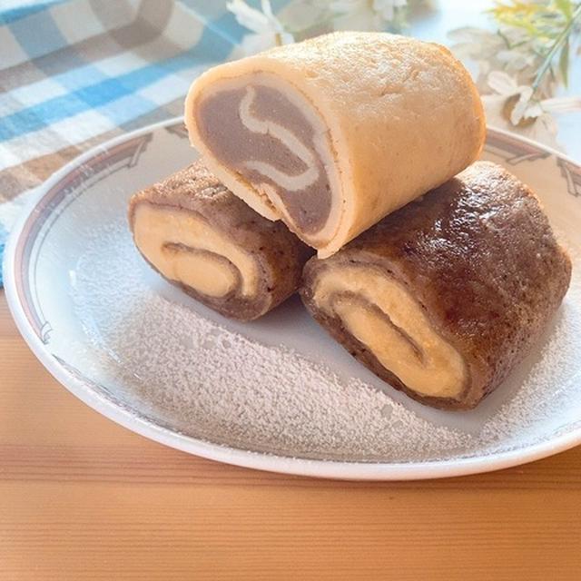 【ヘルシースイーツ】作業10分！小麦・牛乳・大豆不使用のロールクレープを作りました