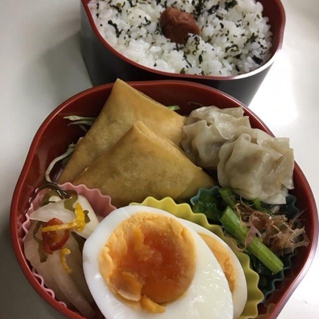 11-10今日は雪景色 ダンさん弁