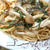 Pasta wth Buna-Shimeji Mushroomsブナシメジと青じそのパスタ