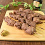 焼き加減がポイント♪牛肉のスパイシー串焼き