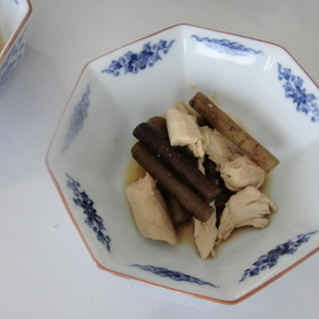 鶏肉ごぼう★★★