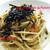 ●辛子高菜とベーコンのパスタ●