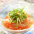 「だし×オイル」コラボで☆　トマト＆水菜のカリカリじゃこ素麺♪