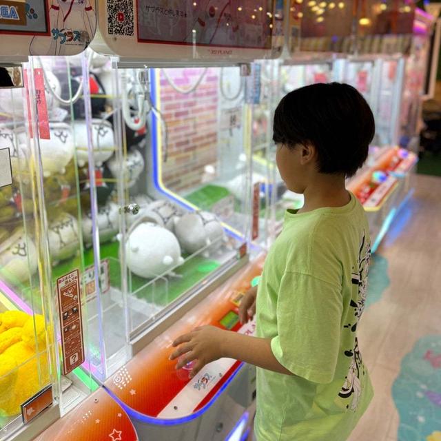 子供達がすぐまた行きたいと行ったゲーセン 初の串揚げ