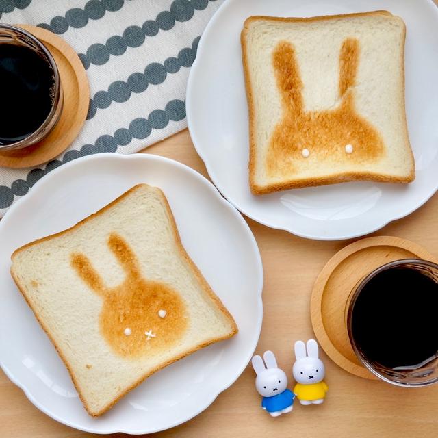 可愛すぎ♡5分で完成シルエット食パン#トーストアレンジ#朝ご飯#簡単